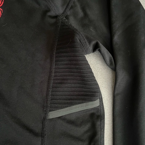 [L]Spyder Active Black Long Sleeve Athletic Shirt - Picture 3 of 10